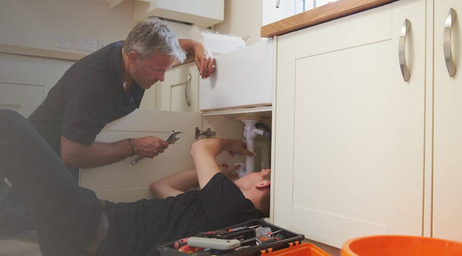 Professional burst pipe repair services in Knox City, TX